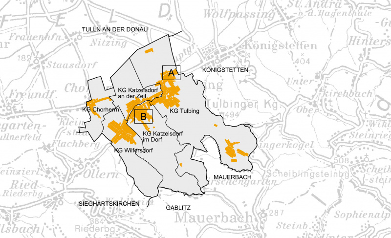 Planbattübersicht Tulbing