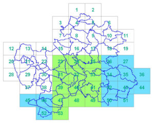 Zwettl - Planblattübersicht