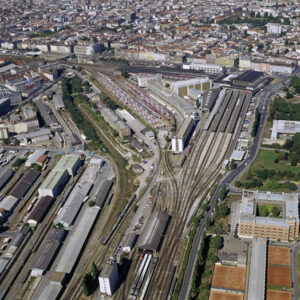 Luftbild Hauptbahnhof Wien