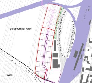 Betriebsgebiet Langes Feld - Erschließung Variante 5